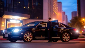 Experience professional chauffeur hire Manila in a luxury black limousine with a skilled driver.