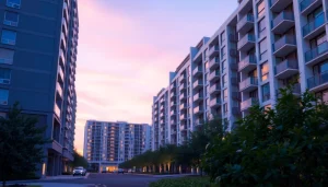 Stunning view of the Margaret Drive condo showcasing its modern exterior and lush surroundings.