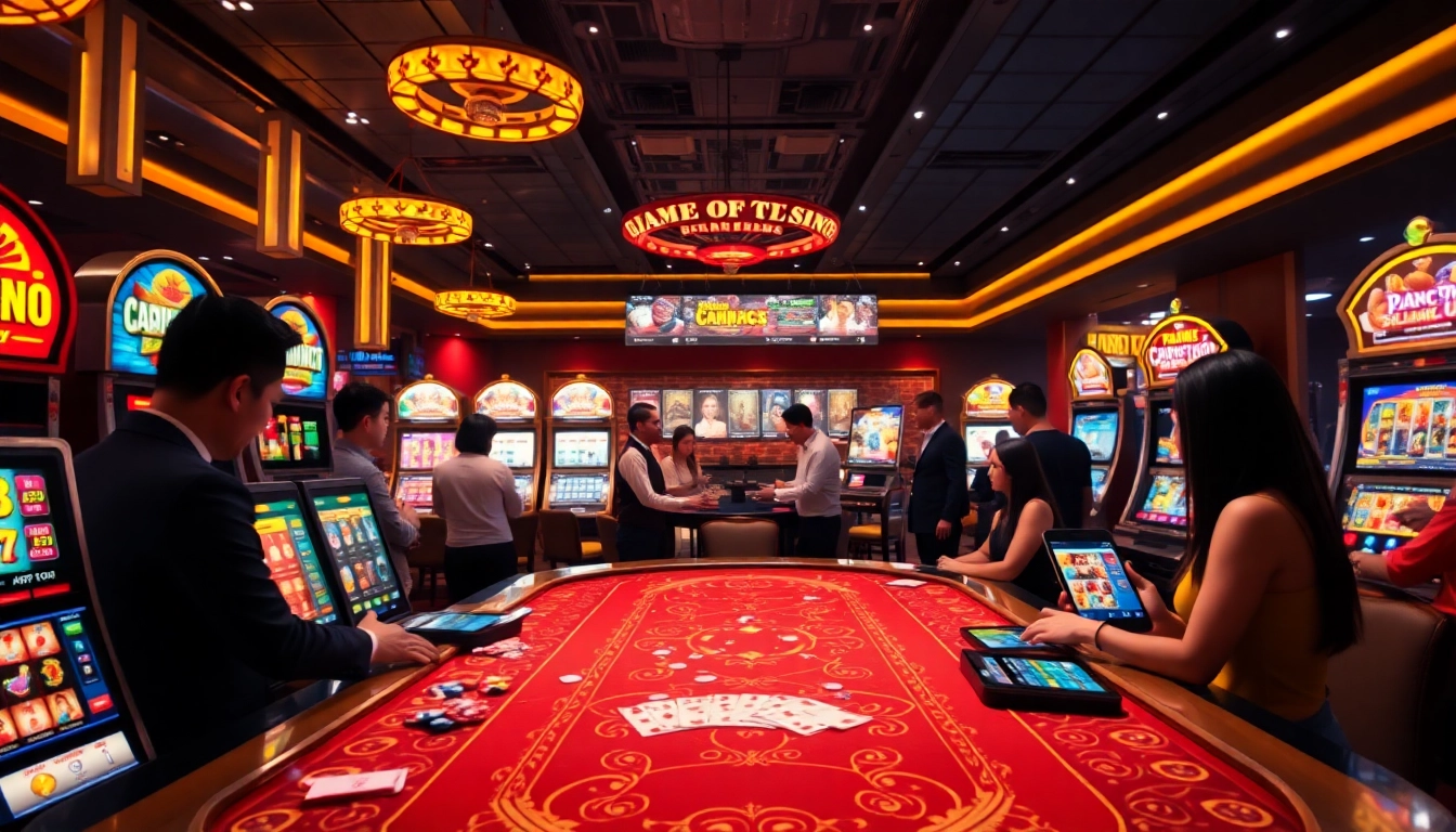 Experience the thrilling online casino Singapore with vibrant games and engaging players.